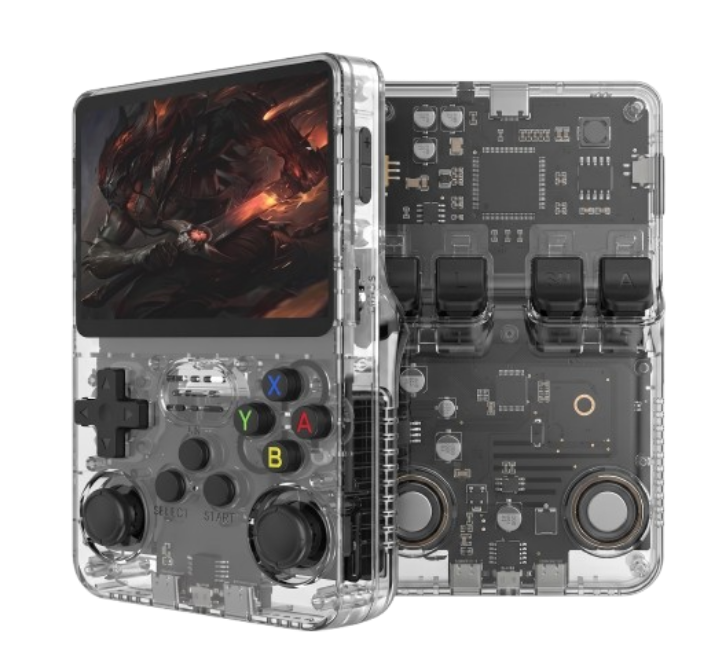 Consola de Videojuegos Retro Portátil R36S - Pantalla IPS 3.5" (64GB/128GB)